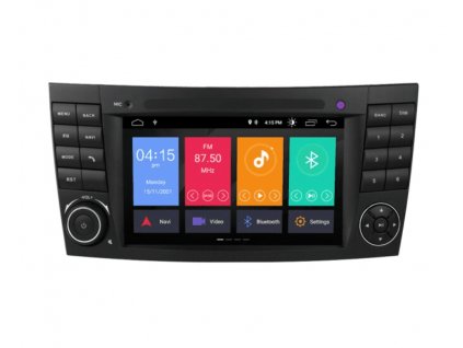 2din Autorádio pro Mercedes E-Class W211 2002-2019, Mercedes E200 E280 E420, Autorádio do MERCEDES G-Class E463, CLK-Class, CLS-Class W219, Android GPS navigace, WIFI, Bluetooth