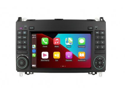 Autorádio Mercedes Sprinter B200 W169 W245 W906 Sprinter W639 Vito Viano a VW Crafter s CarPlay, Android Auto, GPS, Bluetooth