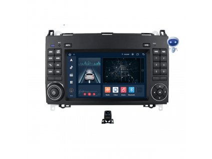 7” Android Autorádio pro VW Crafter, Mercedes A-Class W169, B-Class W245, V-Class W639, Sprinter, Viano s CarPlay a Android Auto