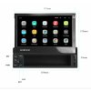 1DIN Univerzální Android Autorádio s Kamerou, Android 12, WIFI GPS USB, Android rádio s GPS navigací, Handsfree Bluetooth, USB