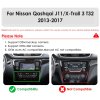 9,7” 2DIN Android autorádio pro  Nissan Qashqai J11, X-Trail 3 T32 (2013 -2017) Apple CarPlay, Android Auto, GPS, WiFi, Bluetooth