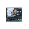 1din Autorádio ISO konektory, univerzální velikost, CarPlay Android Auto, GPS, WiFi, Bluetooth