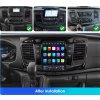 Autorádio Ford Transit (2021, 2022, 2023), Apple CarPlay, Android Auto, GPS, WiFi, Bluetooth