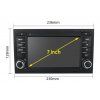 Autorádio Audi A4 B7 B6 S4 RS4 a Seat Exeo CarPlay Android Auto, GPS Navigace, Bluetooth, Handsreea
