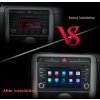 8GB Autorádio Audi A4 B7 B6 S4 RS4 a Seat Exeo CarPlay Android Auto