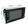 Autorádio Audi A4 B7 B6 S4 RS4 a Seat Exeo CarPlay Android Auto, GPS Navigace, Bluetooth, Handsreea