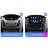 Autorádio pro FORD FOCUS mk3 III 2011-2019, Apple CarPlay, Android Auto, GPS, WiFi, Bluetooth