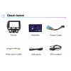 Autorádio pro Honda Jazz 1/ Fit 2002-2007 s Android, GPS navigace, WIFI, USB, Bluetooth - Handsfree, Rádio Honda Jazz 1/Fit 2002-2007 Android systém