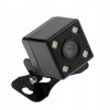 Parkovací kamera s RCA připojením - cinž, HD LED parkovací kamera s nočním viděním s napájecím kabelem a video kabelem
