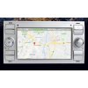 Stříbrné Autorádio Ford TRANSIT, KUGA, FOCUS, MONDEO, GALAXY, FUSION, C-MAX, S-MAX, CONNNECT, Android Rádio Pro FORD s GPS navigací, WIFI, Bluetooth