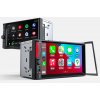 Apple CarPlay Android Auto 2din univerzální AUTORÁDIO s BLUETOOTH, USB, NAVIGACÍ přes CarPlay/Android Auto rádio do auta s univerzálním rozměrem, Kamera zdarma