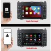Autorádio Mercedes Sprinter B200 W169 W245 W906 Sprinter W639 Vito Viano a VW Crafter s CarPlay, Android Auto, GPS, Bluetooth