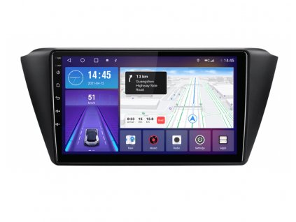 373 android autoradio skoda fabia 3 mk3 2015 2021 s gps navigaci wifi usb bluetooth handsfree 2din radio skoda fabia 3 generace