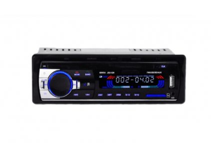 520 univerzalni 1din autoradio s bluetooth usb aux ctecka pametovych karet iso konektor dalkovy ovladac vestaveny mikrofon handsfree
