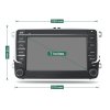 337 5 2gb ram 7 android 10 0 autoradio pro vw skoda seat s gps navigaci wifi usb bluetooth handsfree canbus multifunkce volantu radio do volkswagen passat golf tigua caddy skoda roomster octavia