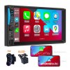 271 apple carplay android auto 2din univerzalni autoradio s bluetooth usb navigaci pres carplay android auto radio do auta s univerzalnim rozmerem kamera zdarma