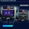 541 4 autoradio pro honda crv cr v 3 2007 2011 s android gps navigace wifi usb bluetooth handsfree radio honda crv cr v 3 2007 2011 android system