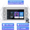 586 6 stribrne autoradio ford transit kuga focus mondeo galaxy fusion c max s max connnect android radio pro ford s gps navigaci wifi bluetooth