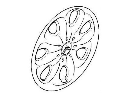31914 kryt kola henday 15 palcu original poklice citroen pro xsara picasso a jumpy