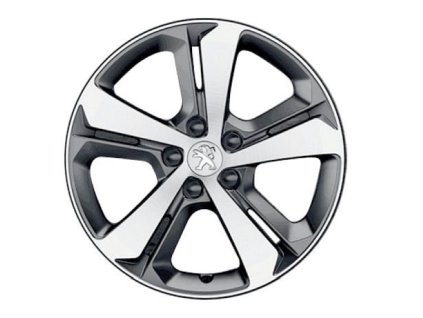 alu kolo disk elektron rubis 17 original peugeot 308