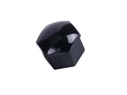 cerna krytka sroubu kola obycejna 17mm plast