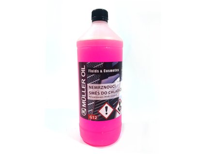 Nemrznoucí chladící kapalina G12 - 1litr, červená