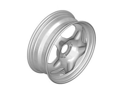 Plechový disk STYLE 16 palců - originál Citroen pro C3 09-16) - 6,00 J16 4-23 (9807607980)