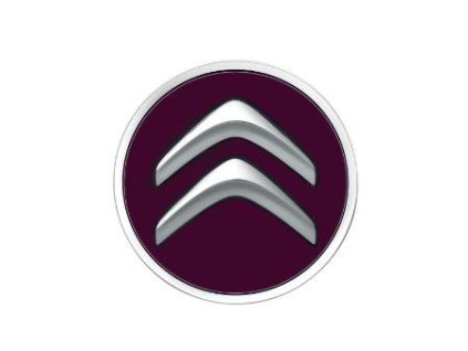 Sada 4ks červených středových krytek (CARMEN, 9406H9)