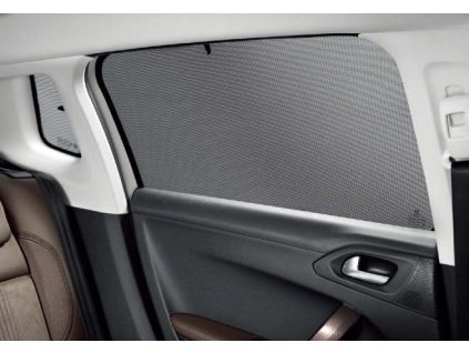 Sada 4 slunečních clon na okna zadních dveří pro Peugeot 2008 (A94) (1609601280)