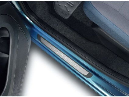 29628 sada dvou ozdobnych prahovych list vzhled nerez original citroen