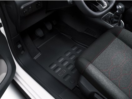 Sada 2ks předních tvarovaných pryžových koberců Citroën C3 III (1616785180)