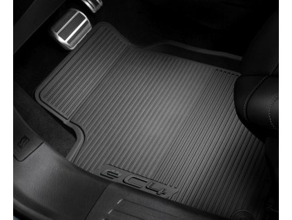 Sada koberců z tvarované pryže černé barvy pro C4 s elektrickým pohonem (1671974080)