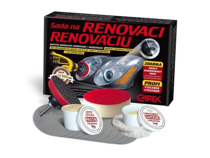 sada na renovaci svetlometu carex 90708