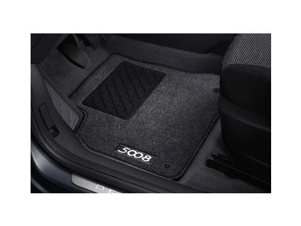 Sada předních prošívaných koberců pro Peugeot 5008 (T87E) (1626261480)