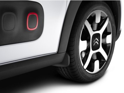 Sada předních stylových lapačů nečistot pro C3 III, originál Citroën (1616379680)