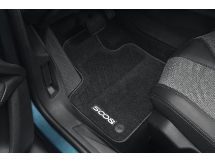 Sada předních a zadních prošívaných koberců pro Peugeot 5008 (P87E) (1616436380)