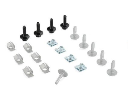 Sada příchytek krytu pod motor pro Citroen C5 a C6 (Peugeot 407, 508)