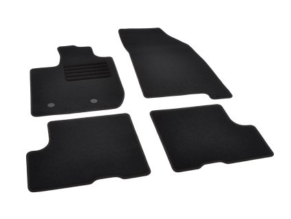 textilni autokoberce standard pasujici na dacia duster 2018 s prihradkou pod sedadlem spolujezdce