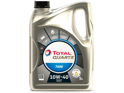 TOTAL QUARTZ 7000 10W40 5l - polosyntetický motorový olej
