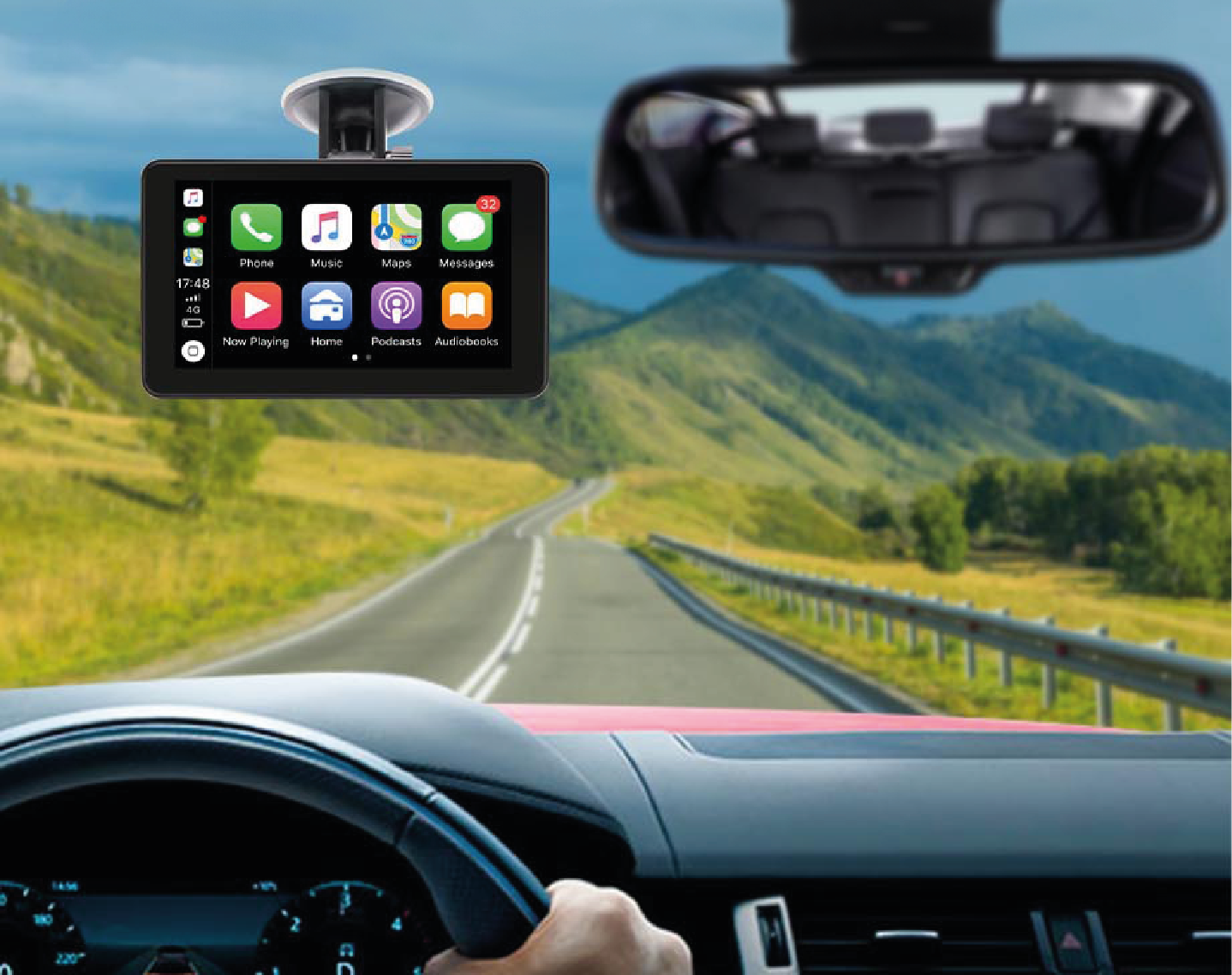 Obrazovka Android Auto CarPlay