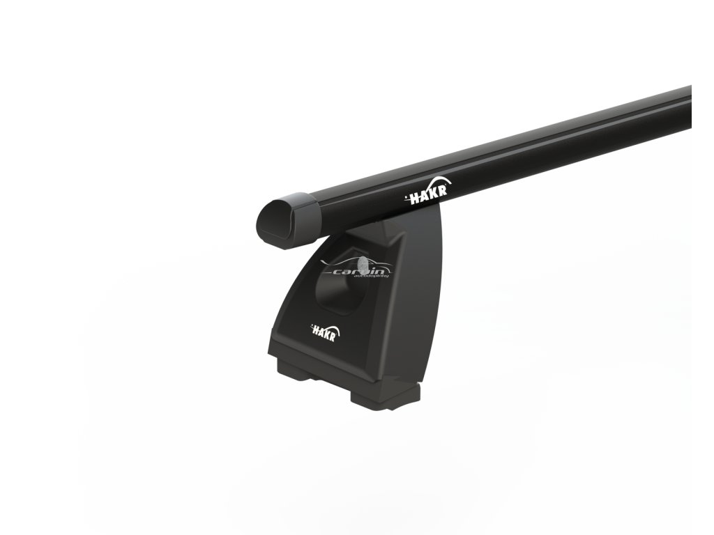 Střešní nosič Volkswagen Multivan T5 s T-profilem 2003-2015, ALU BLACK tyč | HAKR