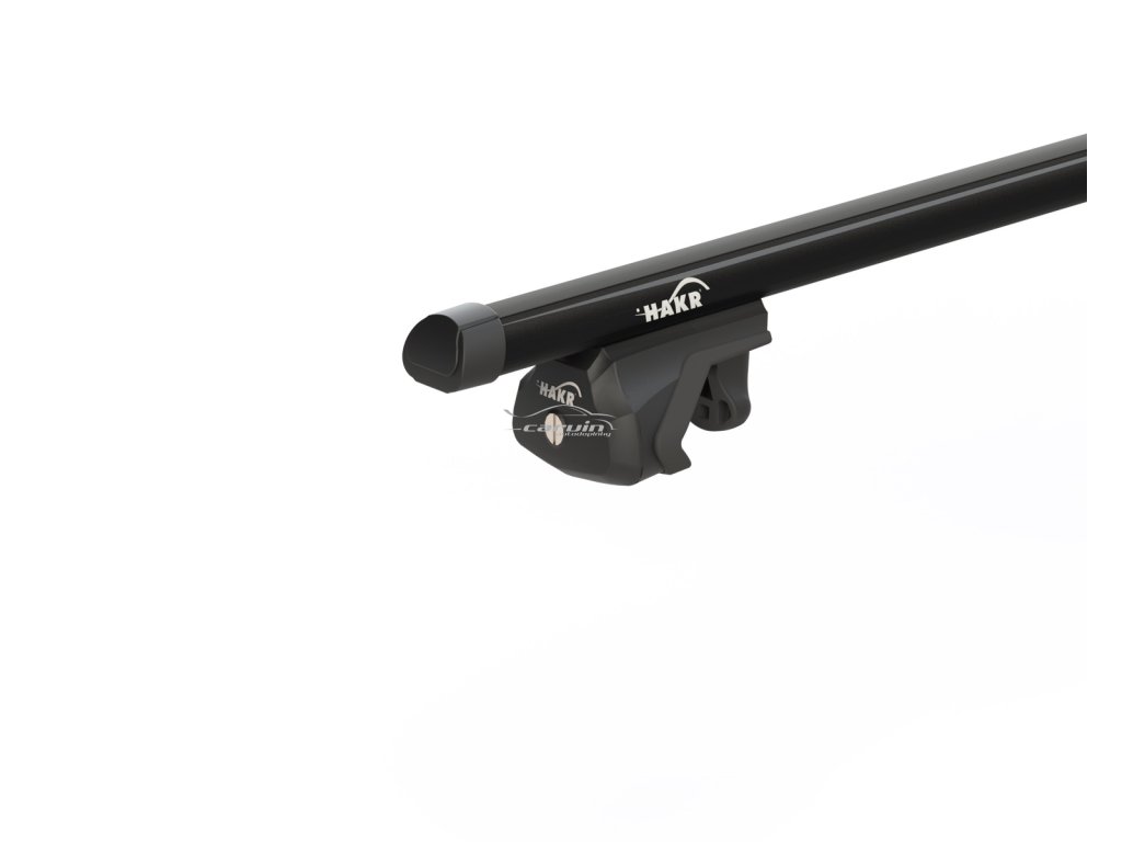 Střešní nosič Mercedes E-Class (S210) 5dv. Combi s podélníky 1995-2003, ALU BLACK tyč | HAKR
