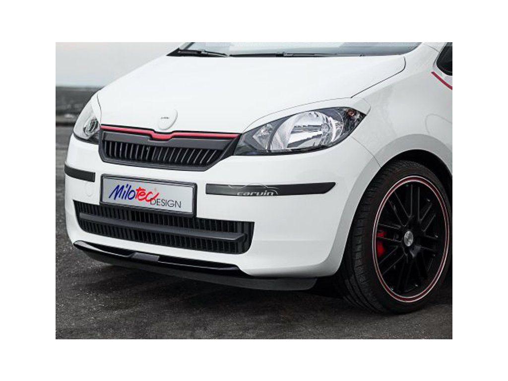 Racing lišta na přední masku Škoda Citigo 2011- | Milotec
