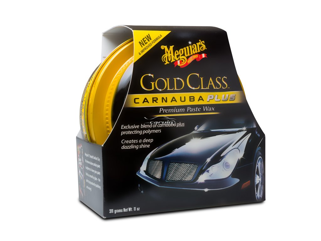 Gold Class Carnauba Plus Premium Paste Wax - tuhý vosk s obsahem přírodní karnauby, 311 g | Meguiar's