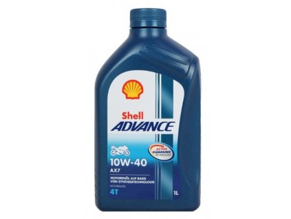 Motorový olej Advance 4T AX7 10W-40 1L | Shell