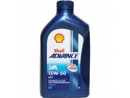 Motorový olej Advance 4T AX7 15W-50 1L | Shell