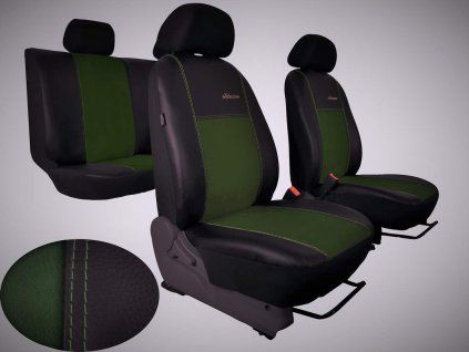 Autopotahy EXCLUSIVE ALCANTARA zelene