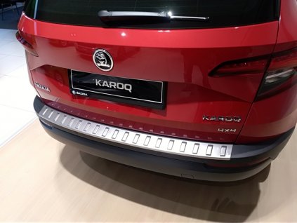 Kryt nákladové hrany Škoda Karoq 2017- Alu Brush | Milotec