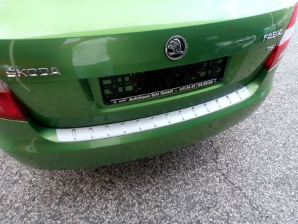 Kryt nákladové hrany Milotec Škoda Fabia II Limousine 2006-2014 stříbrný matný