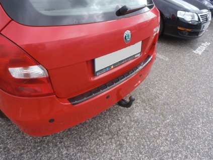 Kryt nákladové hrany Milotec Škoda Fabia II combi 2006-2014 černá lesklá